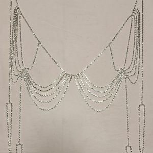 One Piece Jeweled Body Chain